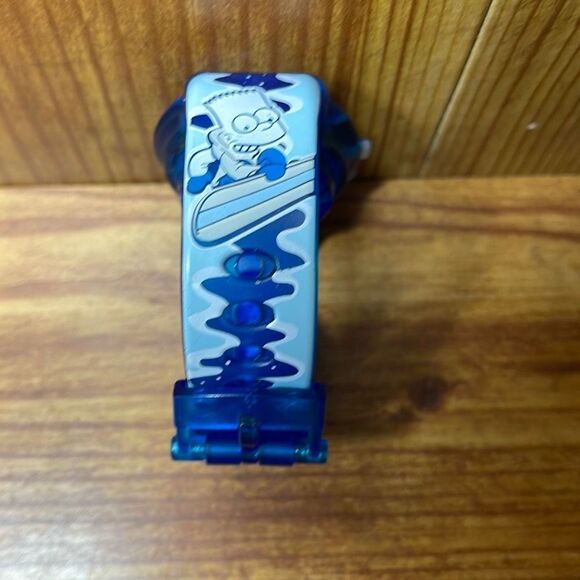 2002 Simpsons Talking Watch Bart Simpson Burger King Needs BATTERY - Picture 2 of 4